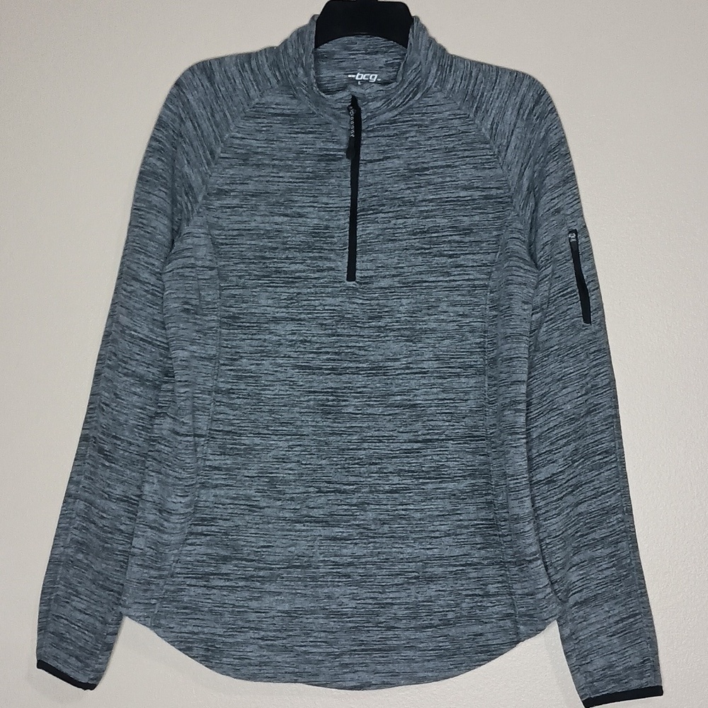 bcg 1/4 Zip Lightweight Fleece Pullover